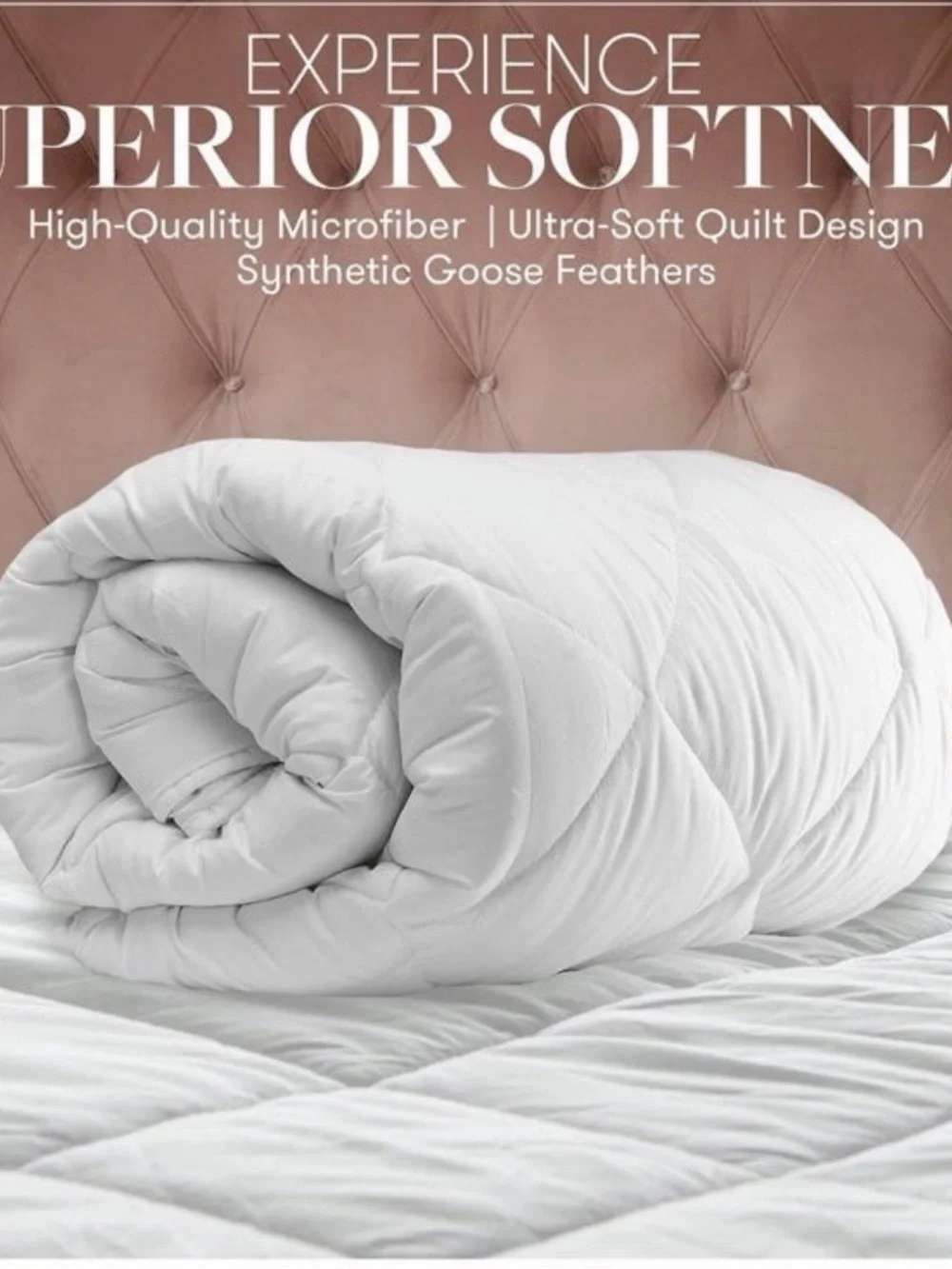 Beckham Hotel Collection Full/Queen Down Alternative Comforter NWT